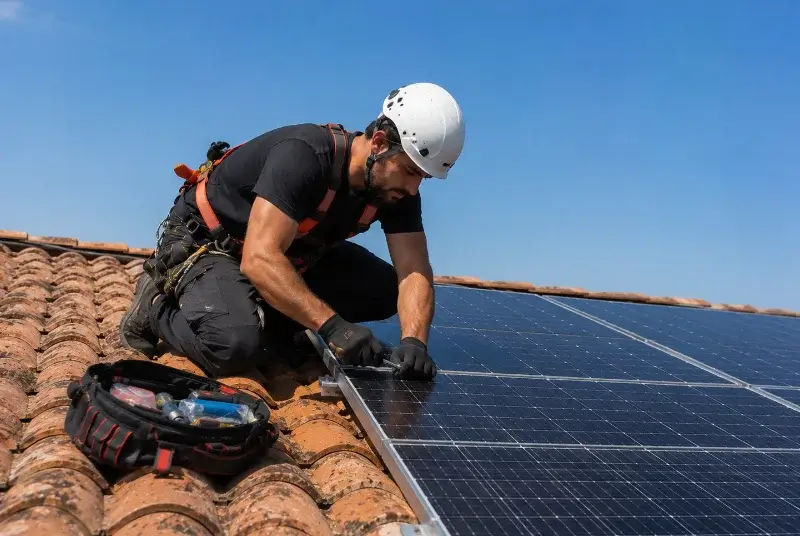 Maintenance et monitoring de panneaux solaires à Prades